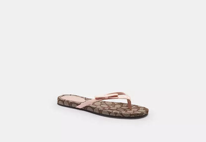 Bow Flip Flop In Signature